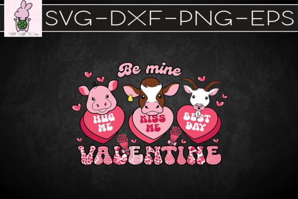 Be Mìne Valentine Farm Animals