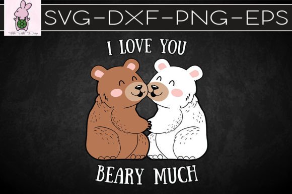 Beary Much Valentine SVG