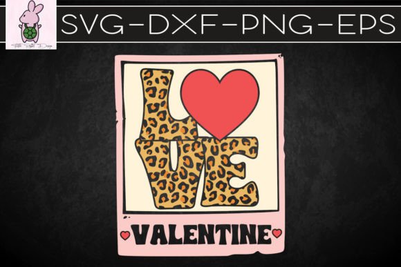 Bold Leopard Print Love Art