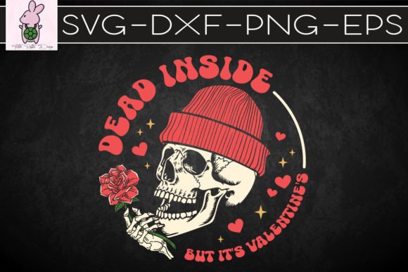 Dead Inside But Valentine Skull