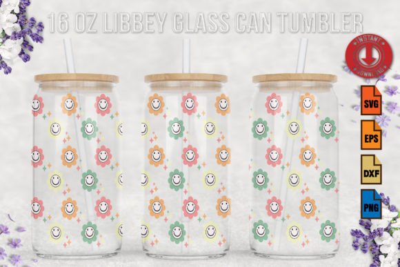 Flowers Retro SVG for Embroidery