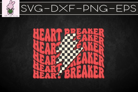 Heartbreaker Checkerboard Art
