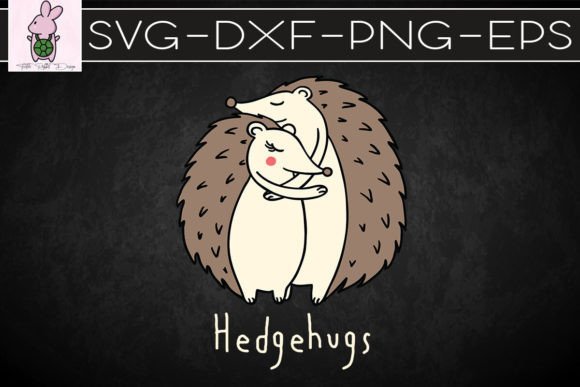 Hedgehugs Valentine SVG