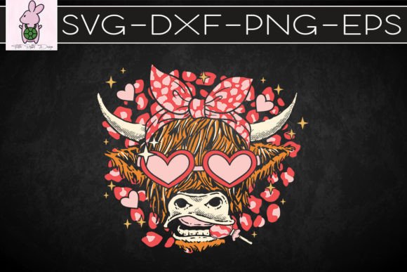 Highland Cow Valentine Candy