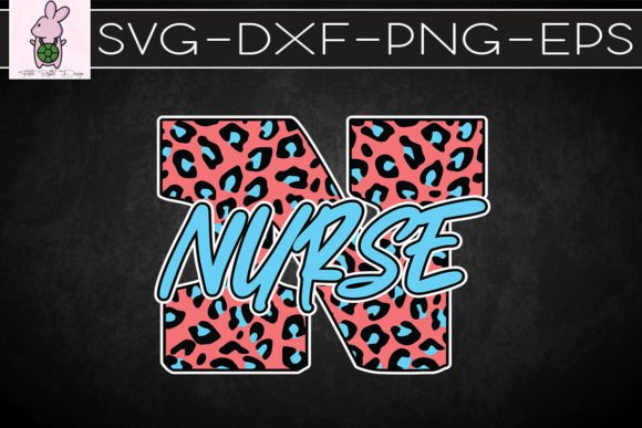 N Nurse Valentine Leopard