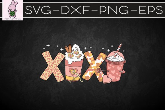 Retro XOXO Coffee Valentine
