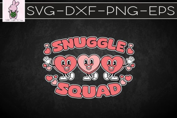 Snuggle Squad Retro Hearts Squad